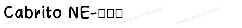 Cabrito NE字体转换